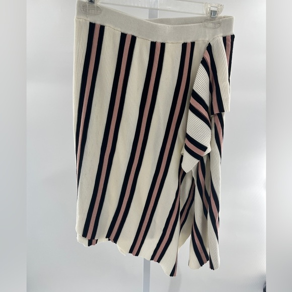 Christian Wijnants Kristi Knit Draped Skirt - Size Medium - Picture 2 of 9